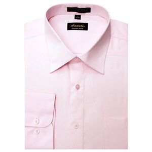 AMANTI Men's Pink Dress Shirt